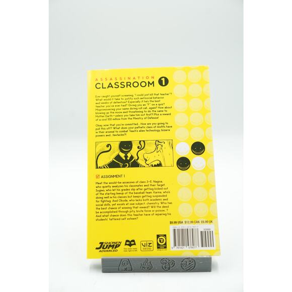 Assassination Classroom Vol. 1–3 Manga Set English SJ Advanced Viz Yusei Matsui - Picture 2 of 9